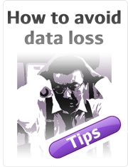 avoid data loss